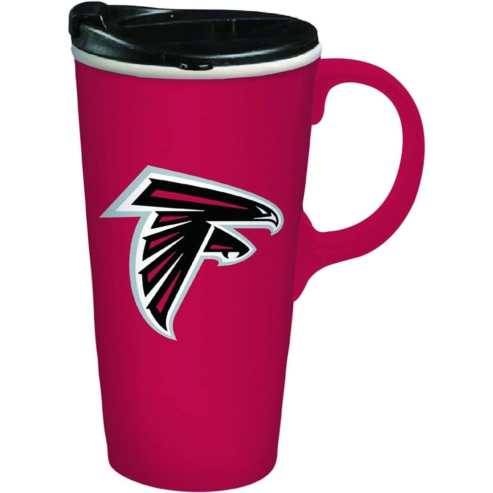 Team Sports America Atlanta Falcons 17oz Boxed Travel Mug Gift Box